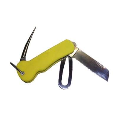 Couteau démanilleur inox 70 mm - OMAX MARINE