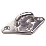 Sea-Dog SS diamond eye plate 3 1 / 8''