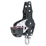 Harken 57mm Carbo fiddle block w /  becket and cam