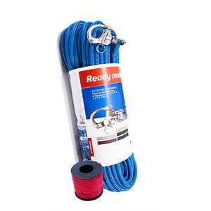 Drisse de Spi Blizzard Plus avec mousqueton (10mm x 40m) (bleu)