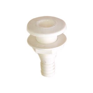 Passe-coque Fileté OSCULATI – Plastique Blanc 1/2", étanche, Pour Montage Et Raccords Marins