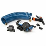 Pompe lave-pont Washdown 12V de Jabsco avec boyau de 25'