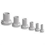 TruDesign Composite thru hull 3 / 4'' thread (white) x 2.75'' H x 1-1 / 8'' Diam