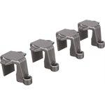Seachoice Pontoon Fender Adjusters, Set of 4, Fits 1 in. and 1-1 / 4 in. Square Tubing Rail
