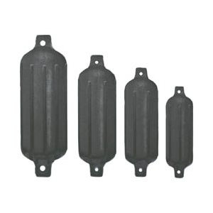 DockEdge Black twin-eye ribbed 8.5 x 27 fender