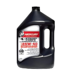 Mercury 4-Stroke Synthetic Blend Outboard Engine Oil 8M0078642 (4 litres)