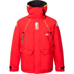 Veste de voile Gill OS26J offshore pour homme (ROUGE) (M)