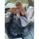 Couverture chauffante de bateau Surfinity (gris / noir)